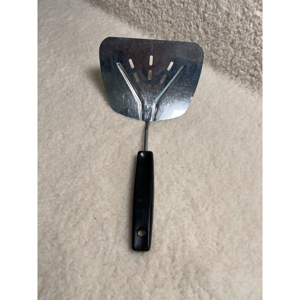 Foley, MPLS Spatula Flipper VTG Wide Slotted Curved Stainless Turner, 5.5" WIDE